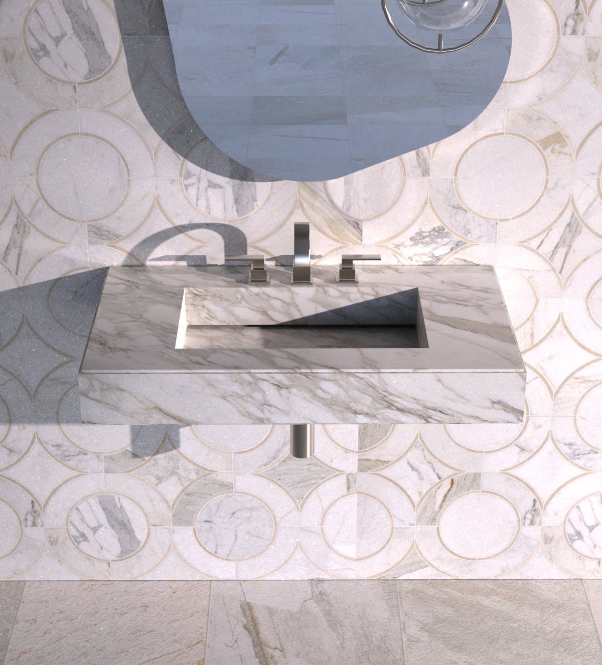 Joy 36 Floating Sink Zicana Boutique - Zicana Boutique - 3