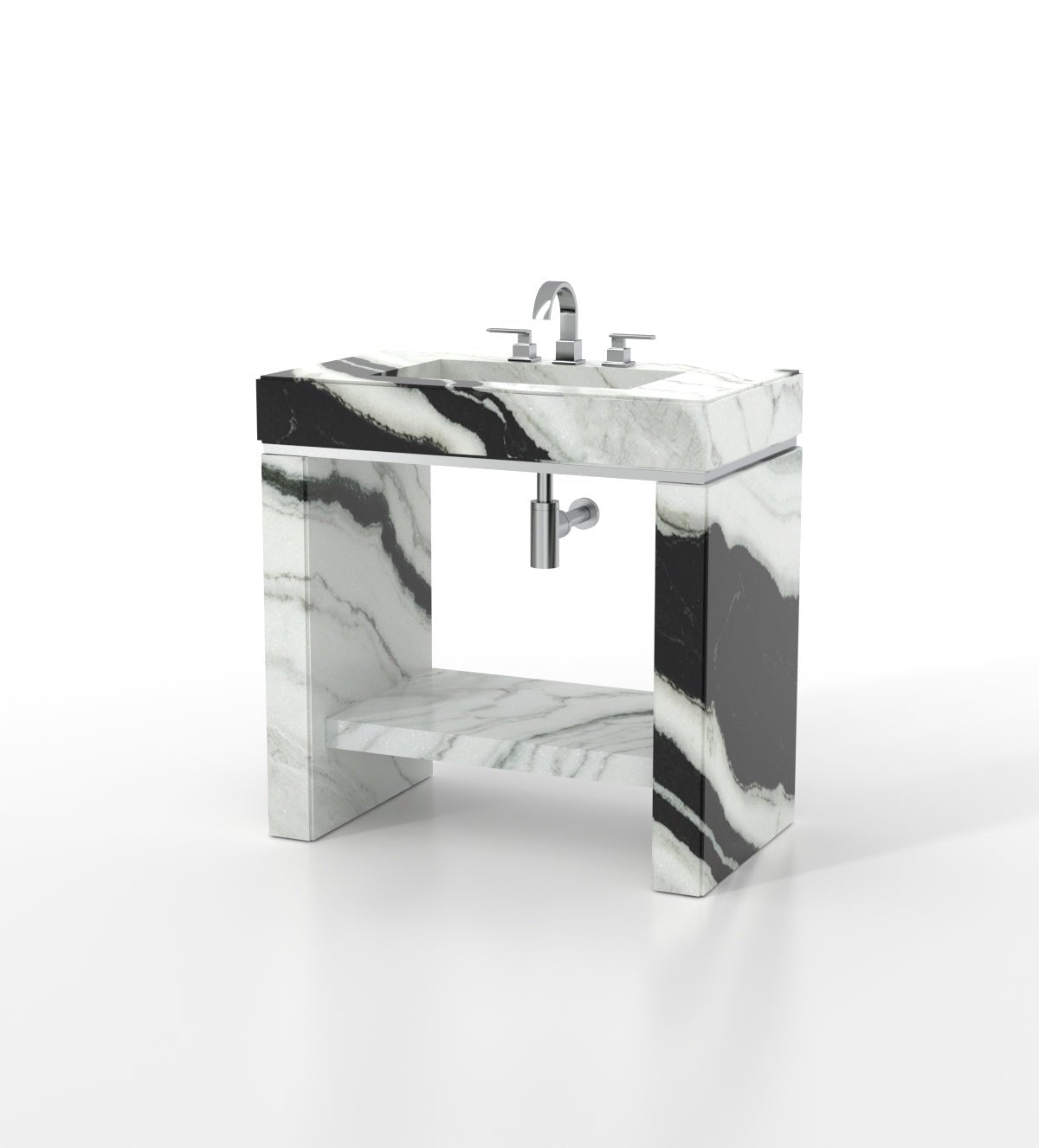 Joy 36 Pedestal Sink Zicana Boutique - Zicana Boutique - 12