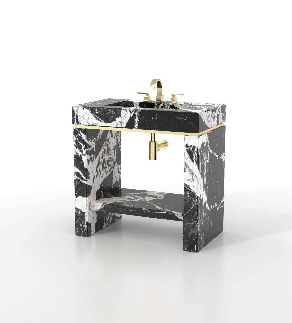 Joy 36 Pedestal Sink Zicana Boutique - Zicana Boutique - 6
