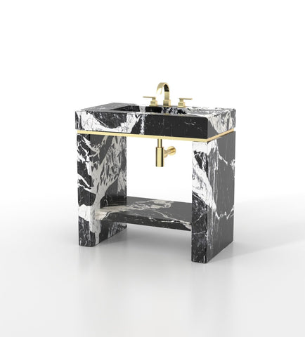 Joy 36 Pedestal Sink - Zicana Boutique - 6