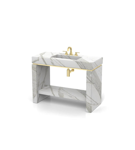 Joy 48 - C Pedestal Sink - Zicana Boutique - 2