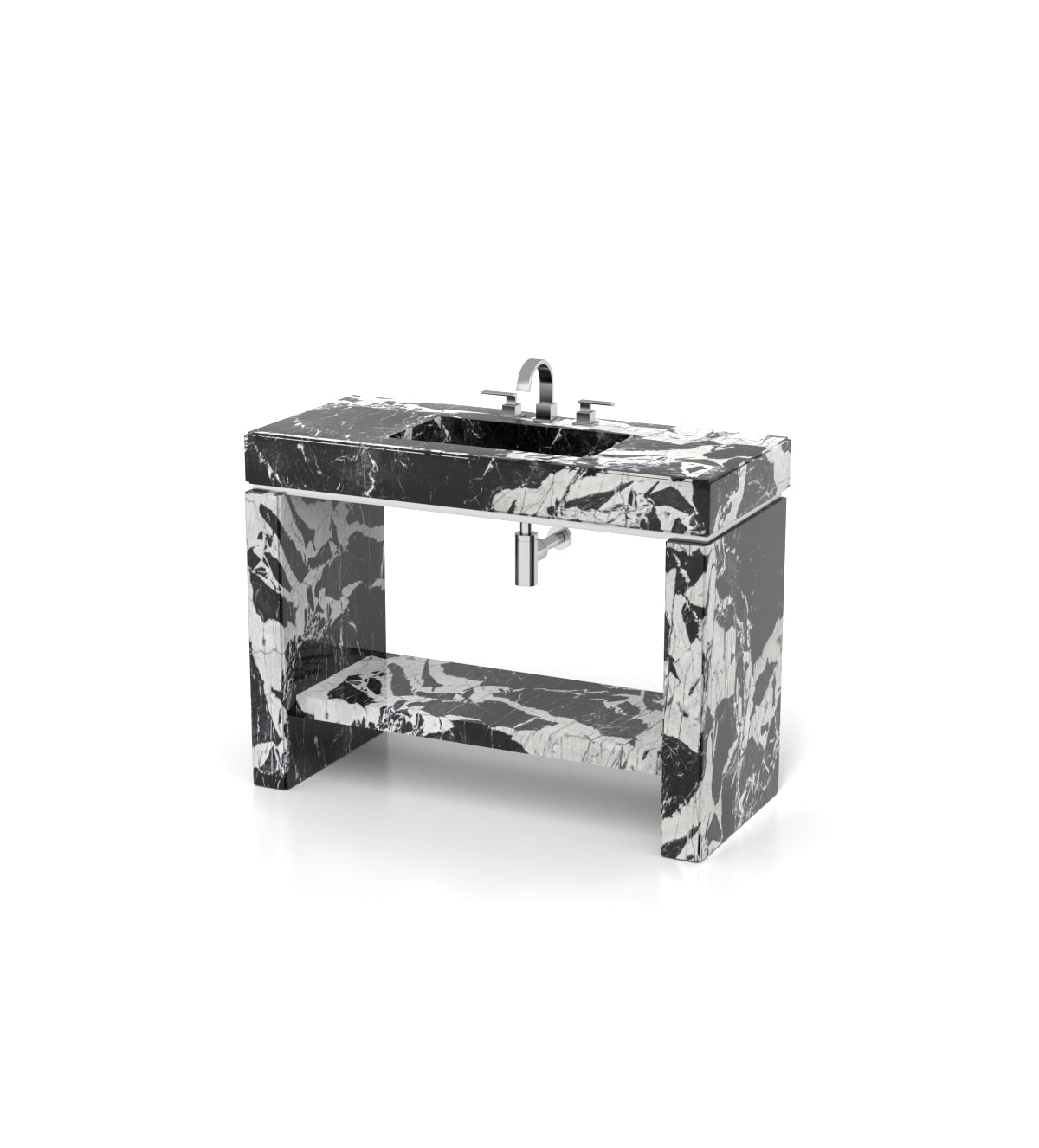 Joy 48 - C Pedestal Sink Zicana Boutique - Zicana Boutique - 3