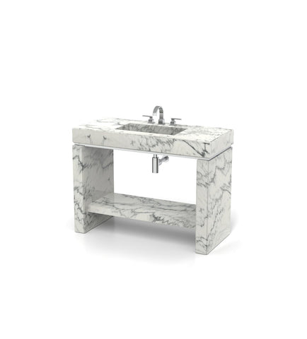 Joy 48 - C Pedestal Sink - Zicana Boutique - 6