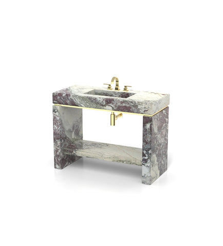 Joy 48 - C Pedestal Sink - Zicana Boutique - 7