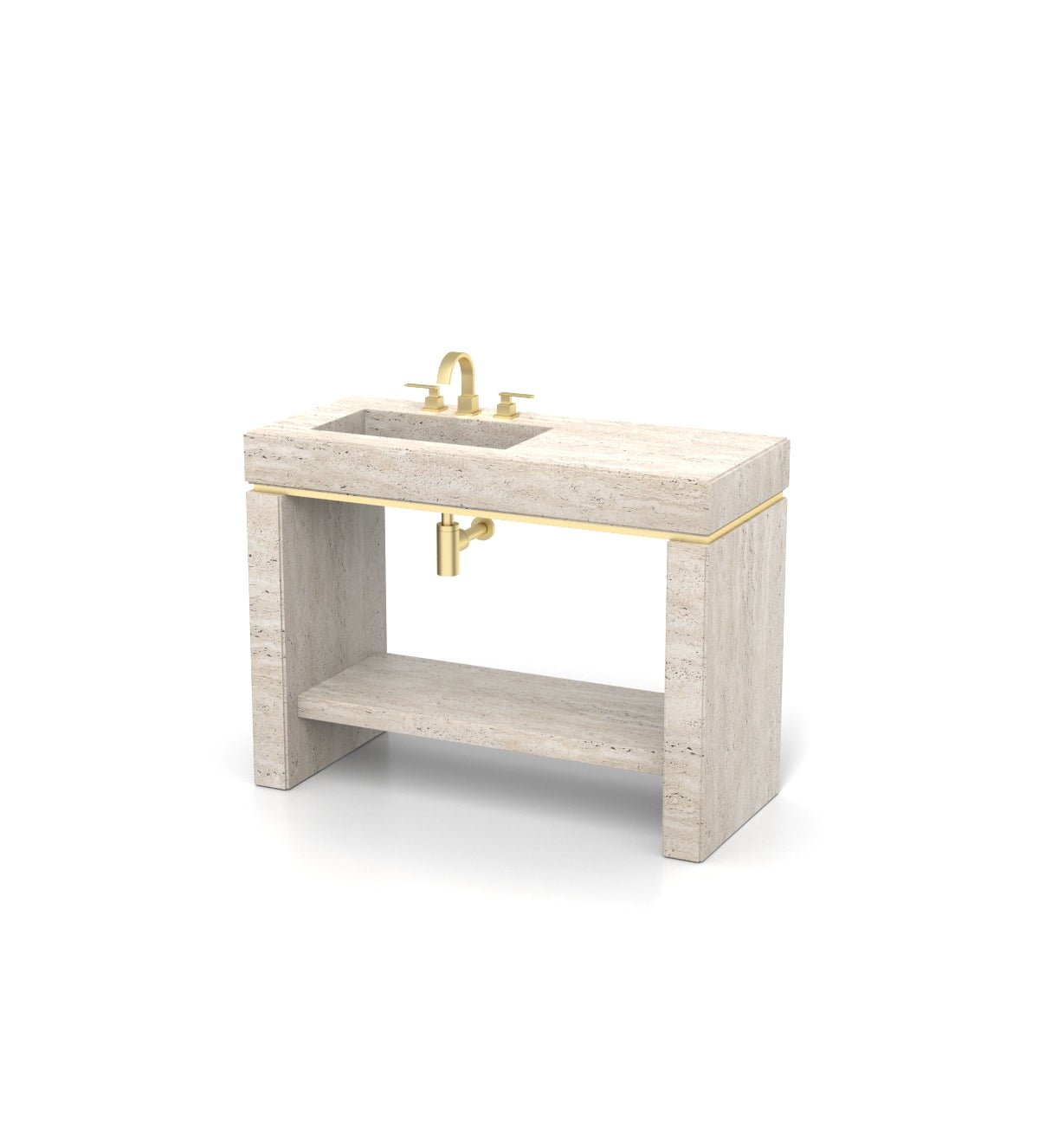 Joy 48 - L Pedestal Sink Zicana Boutique - Zicana Boutique - 14