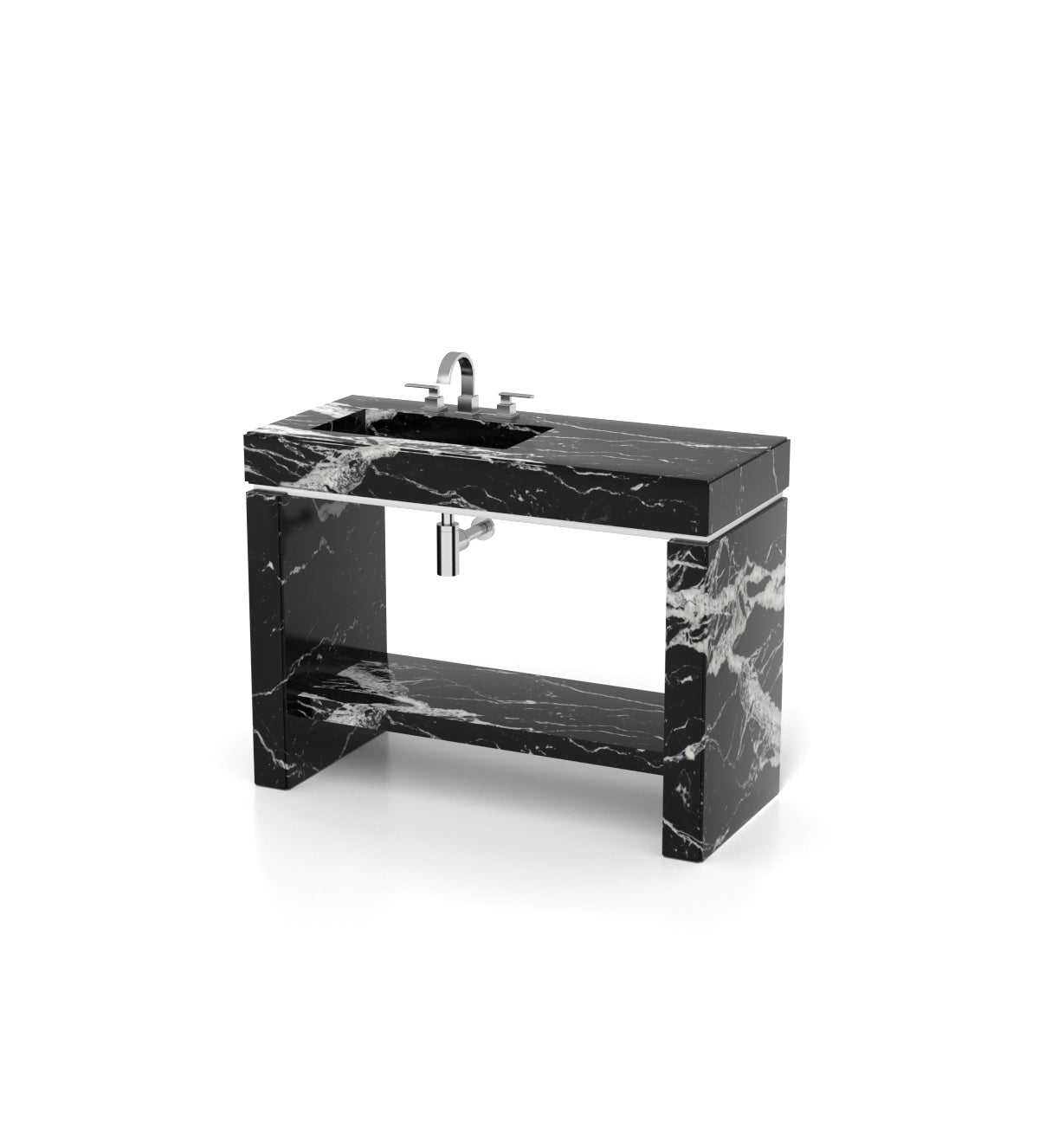 Joy 48 - L Pedestal Sink Zicana Boutique - Zicana Boutique - 11