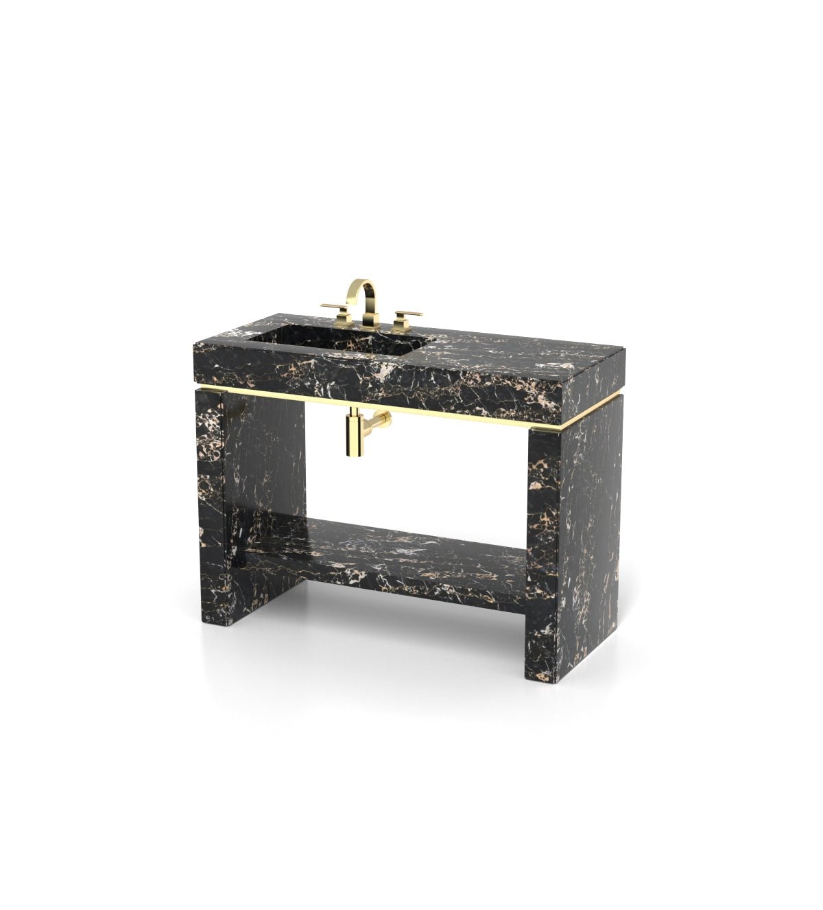 Joy 48 - L Pedestal Sink Zicana Boutique - Zicana Boutique - 8