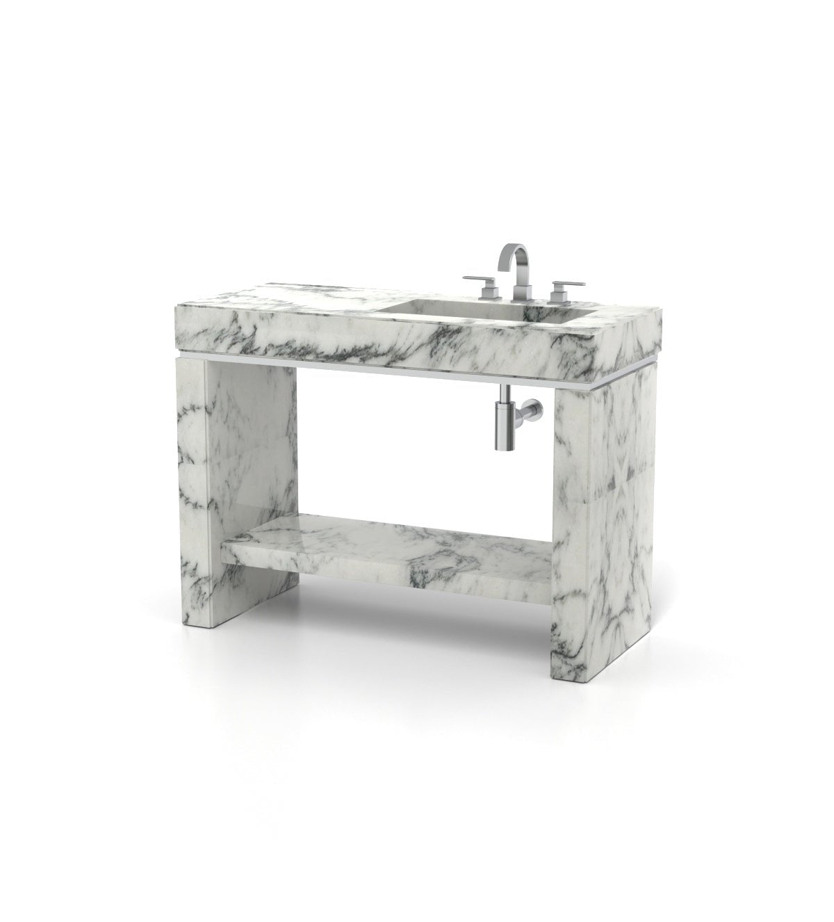 Joy 48 - R Pedestal Sink Zicana Boutique - Zicana Boutique - 8