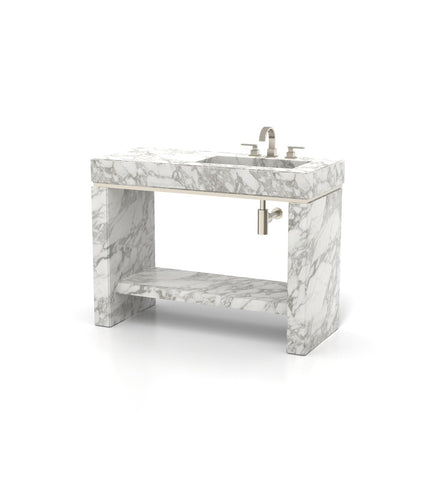 Joy 48 - R Pedestal Sink - Zicana Boutique - 6