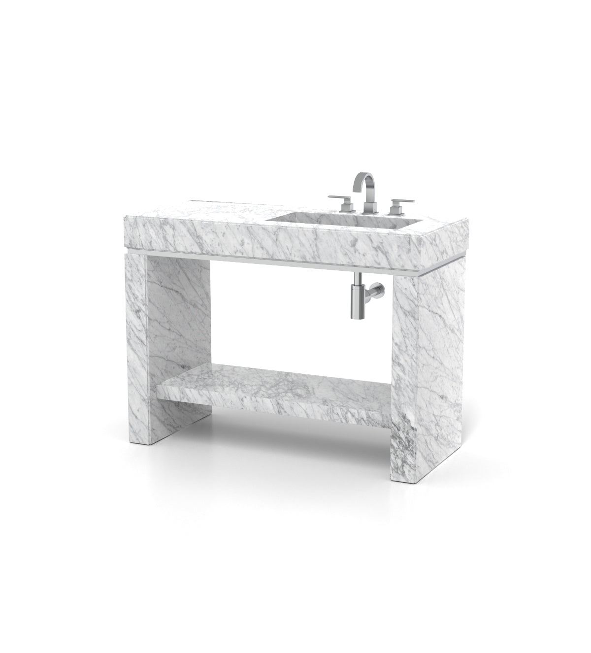 Joy 48 - R Pedestal Sink Zicana Boutique - Zicana Boutique - 2
