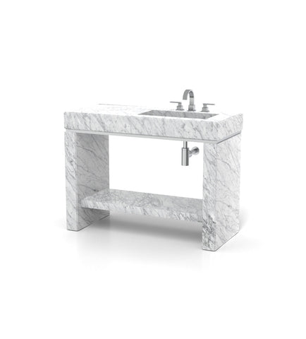 Joy 48 - R Pedestal Sink - Zicana Boutique - 2