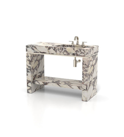 Joy 48 - R Pedestal Sink - Zicana Boutique - 11