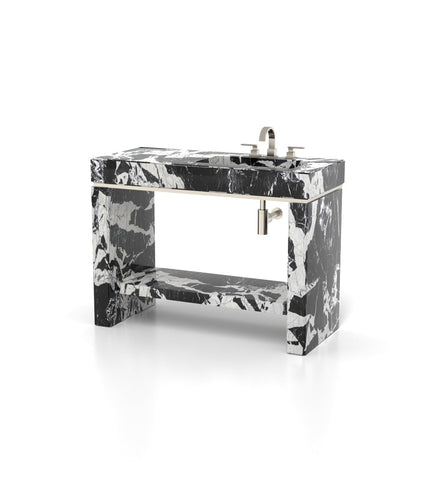 Joy 48 - R Pedestal Sink - Zicana Boutique - 5