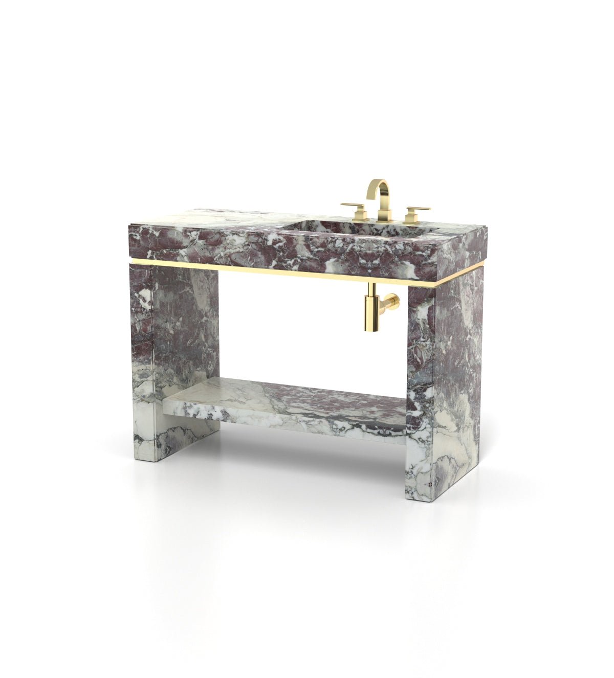 Joy 48 - R Pedestal Sink Zicana Boutique - Zicana Boutique - 9