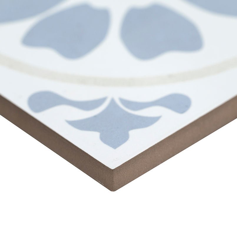 Kenzzi Tamensa Encaustic Porcelain MSI Field Tiles 8" X 8" MSI - Zicana Boutique - 3