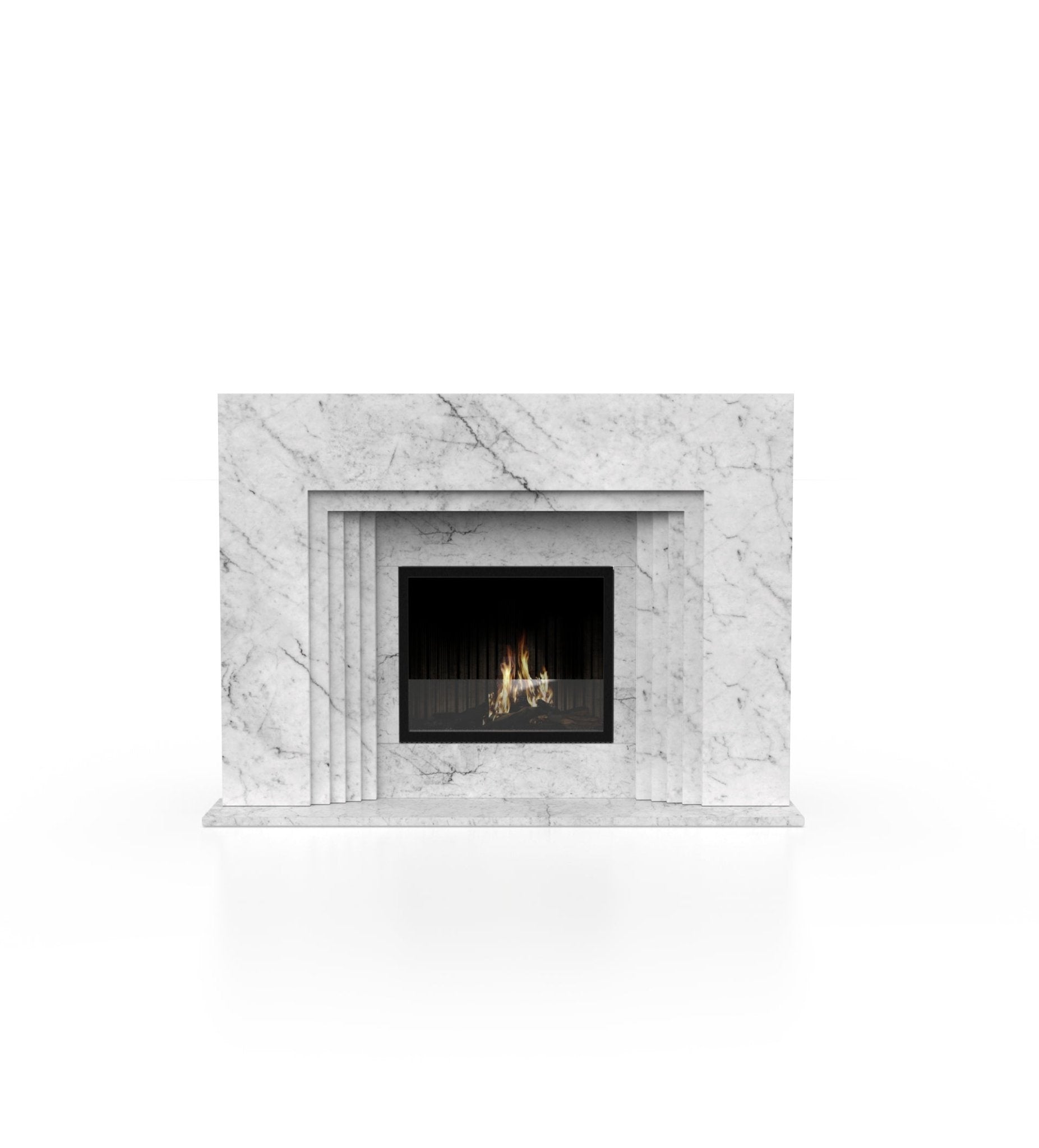 La Gabby 76 Fireplace Marble Couture - Zicana Boutique - 3