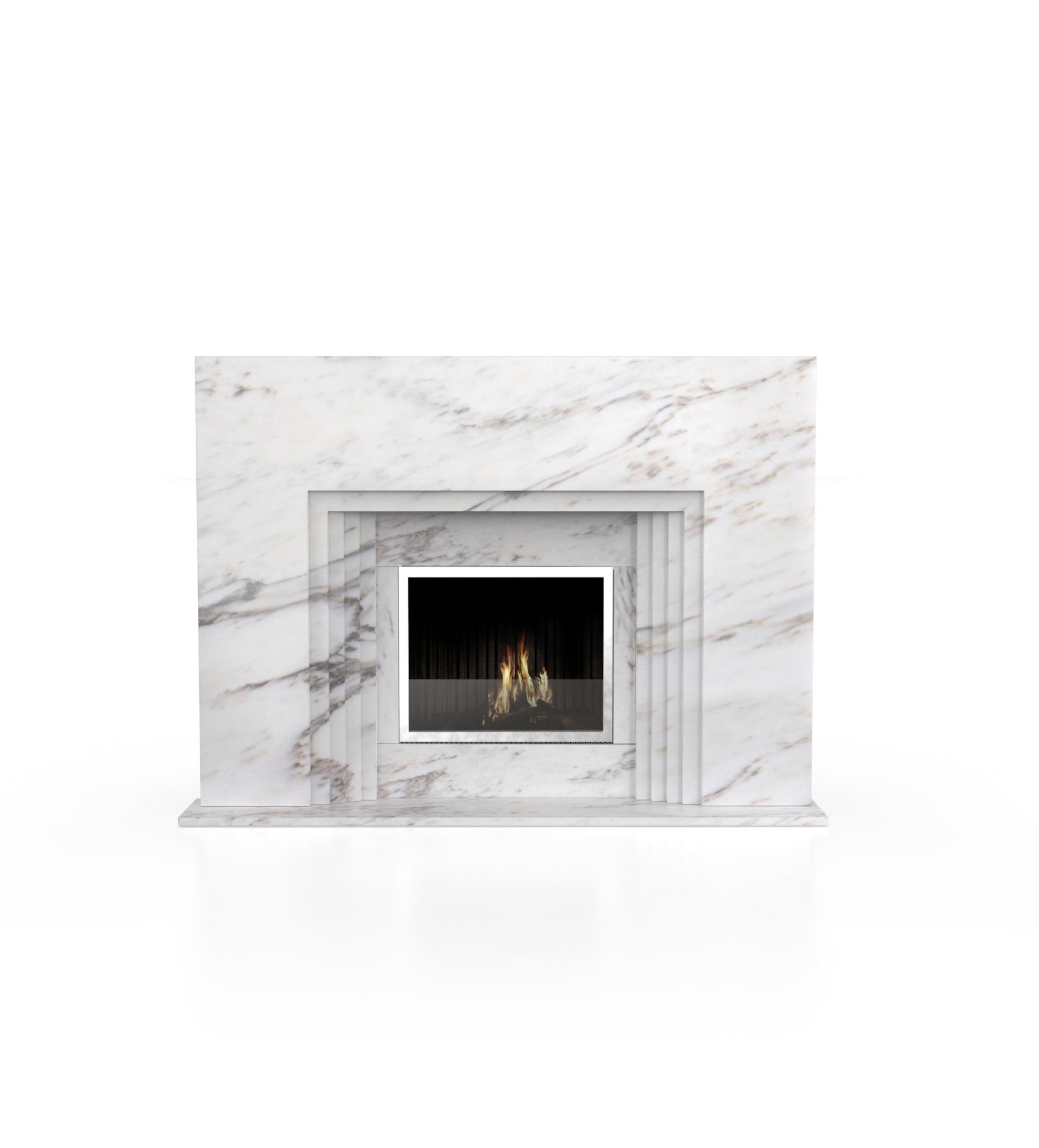 La Gabby 82 Fireplace Marble Couture - Zicana Boutique - 8