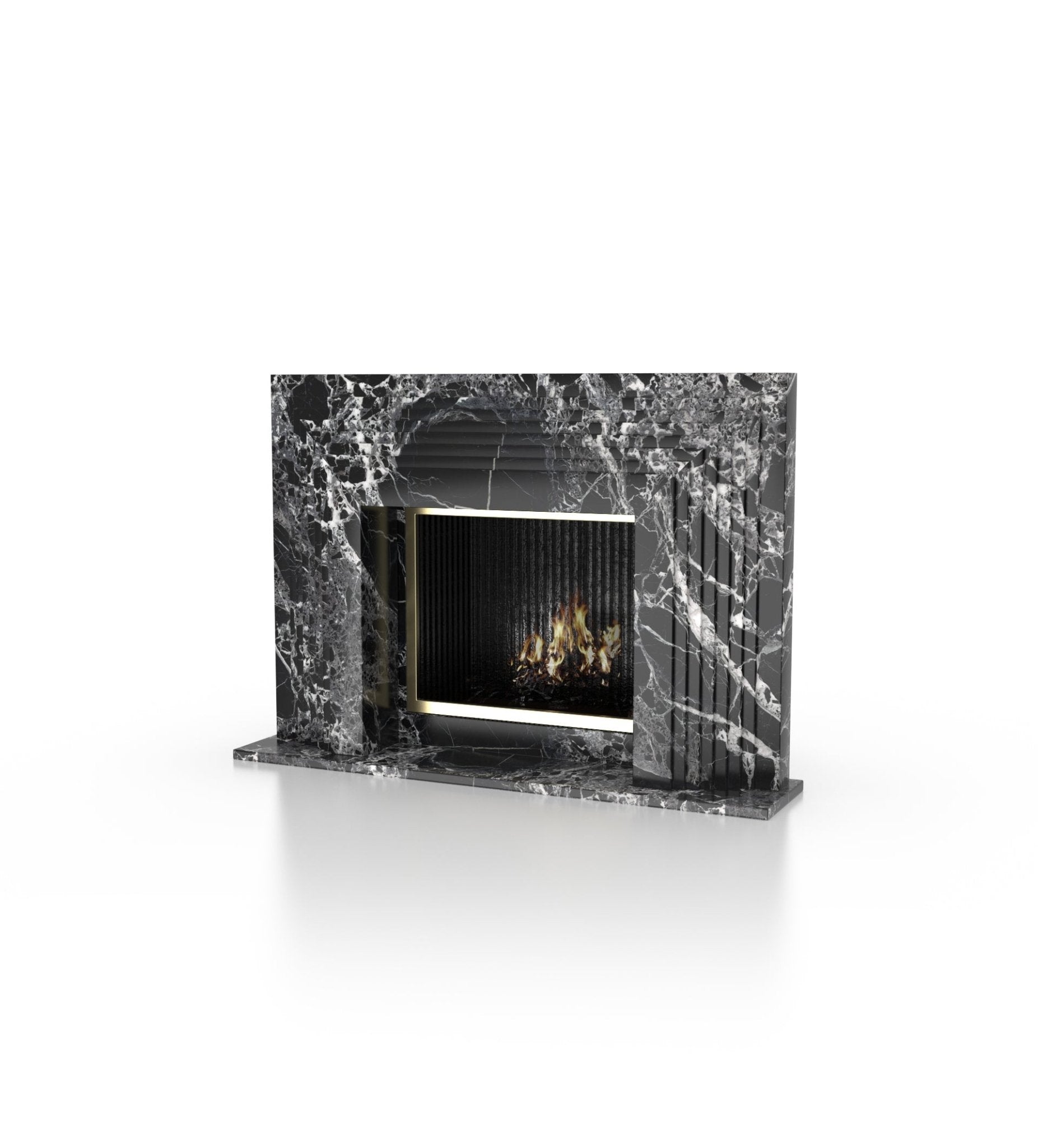 La Gigi 72 Fireplace Marble Couture - Zicana Boutique - 11