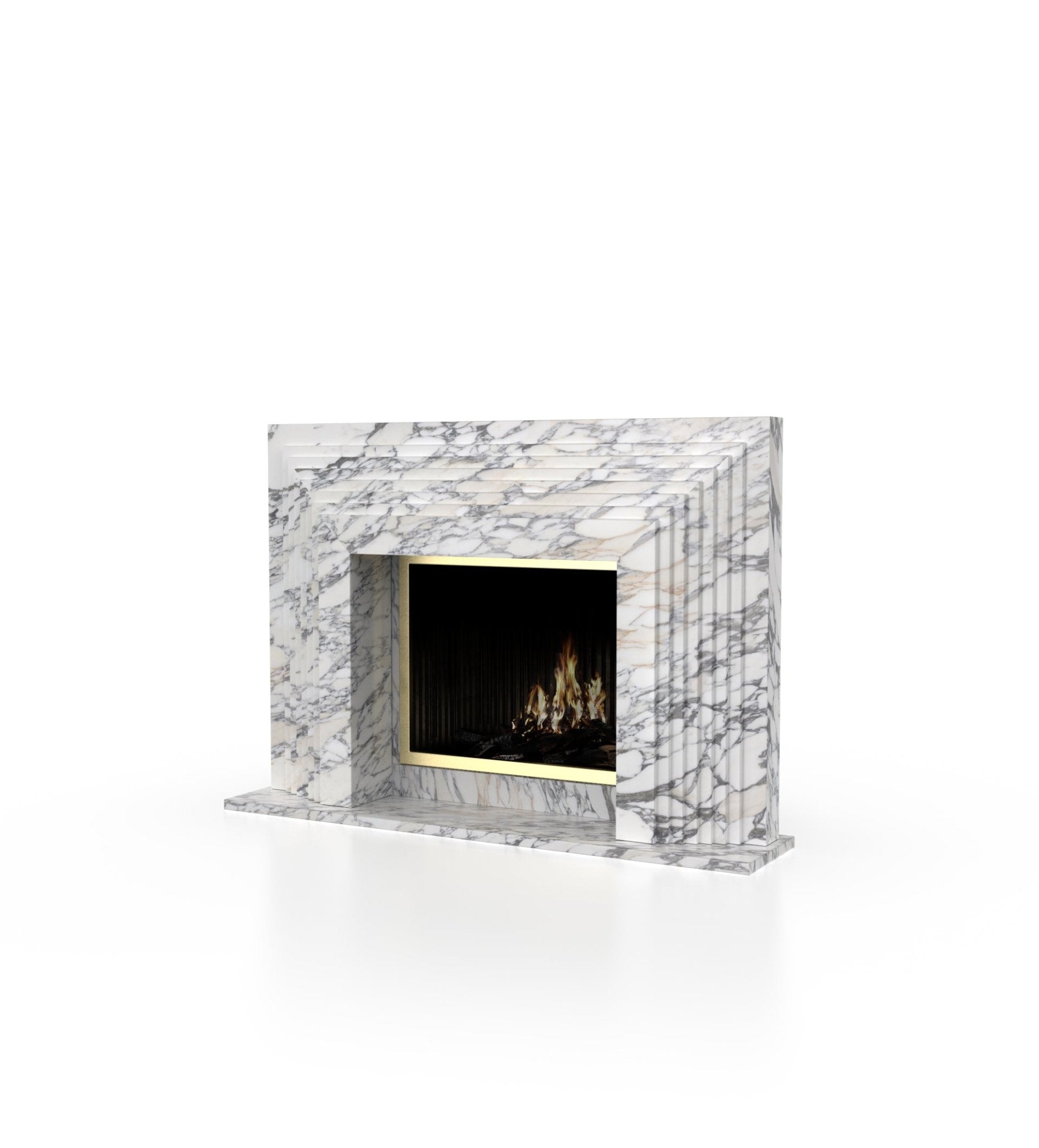 La Gigi 72 Fireplace Marble Couture - Zicana Boutique - 8