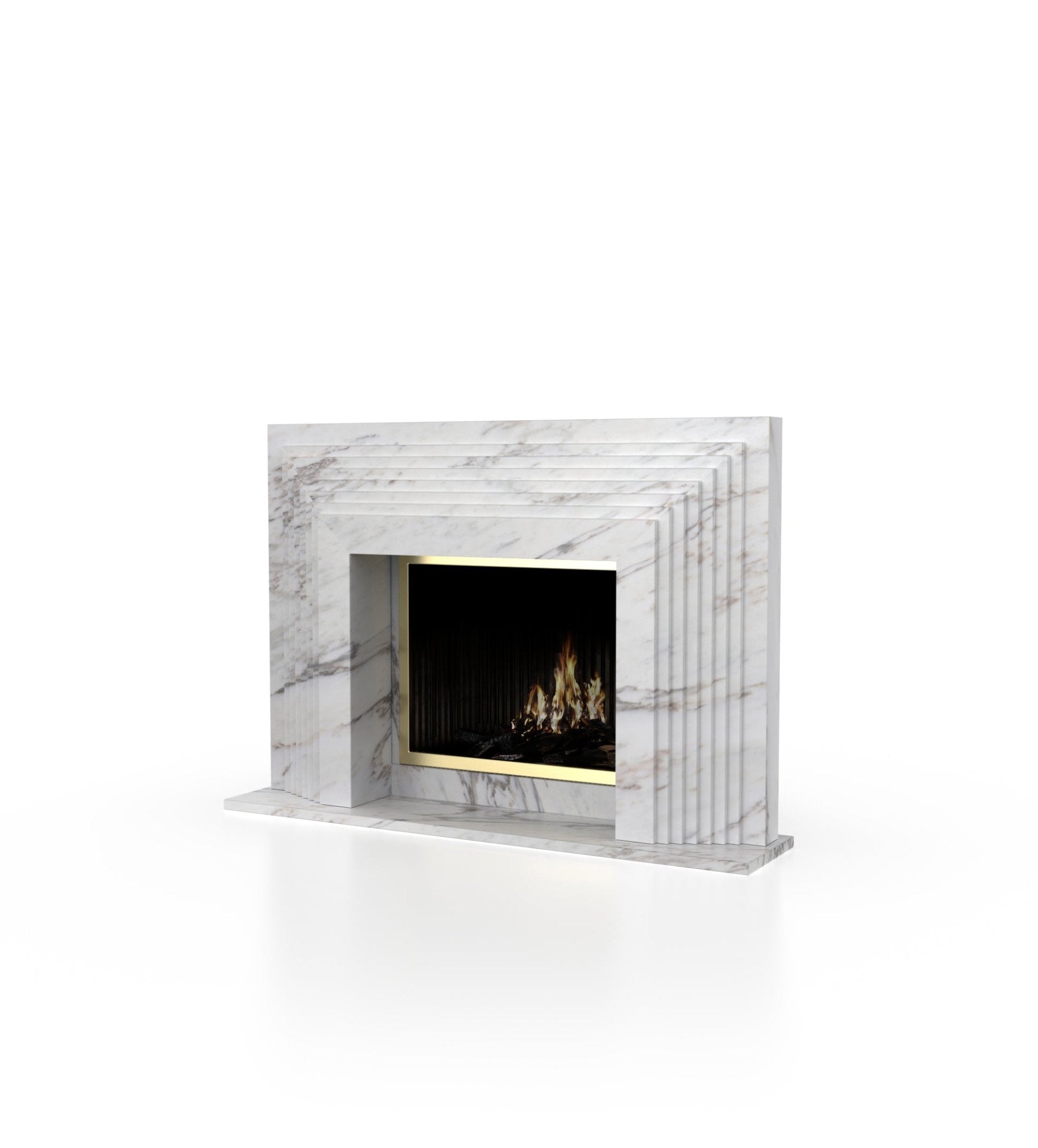 La Gigi 72 Fireplace Marble Couture - Zicana Boutique - 13