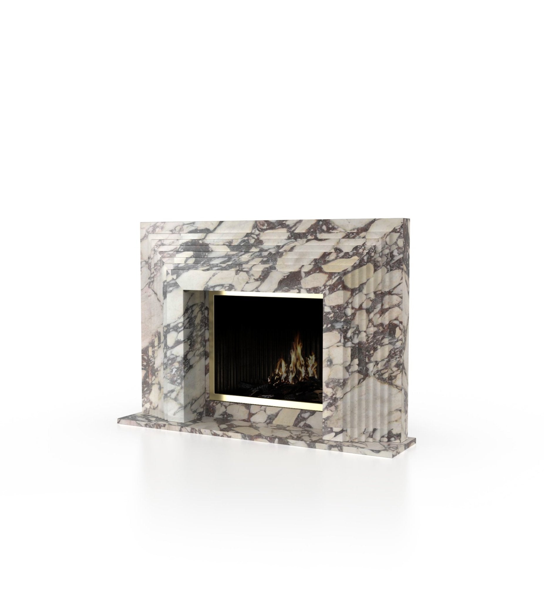 La Gigi 72 Fireplace Marble Couture - Zicana Boutique - 12