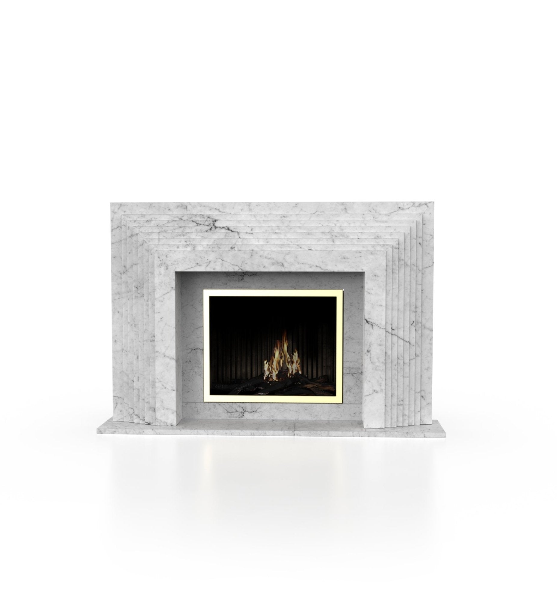 La Gigi 80 Fireplace Marble Couture - Zicana Boutique - 3