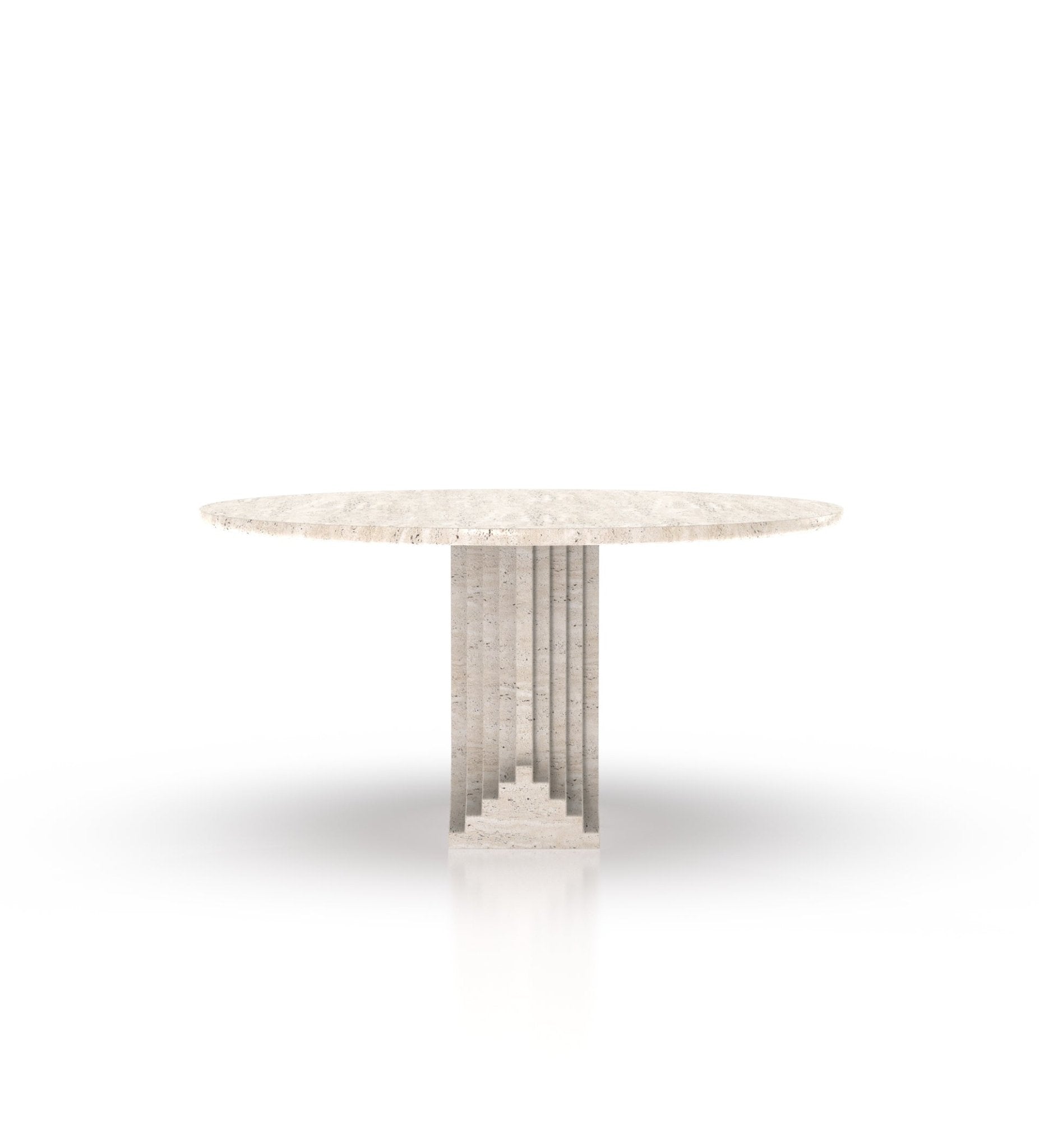 La Chloé 48 Marble Round Table Marble Couture - Zicana Boutique - 2