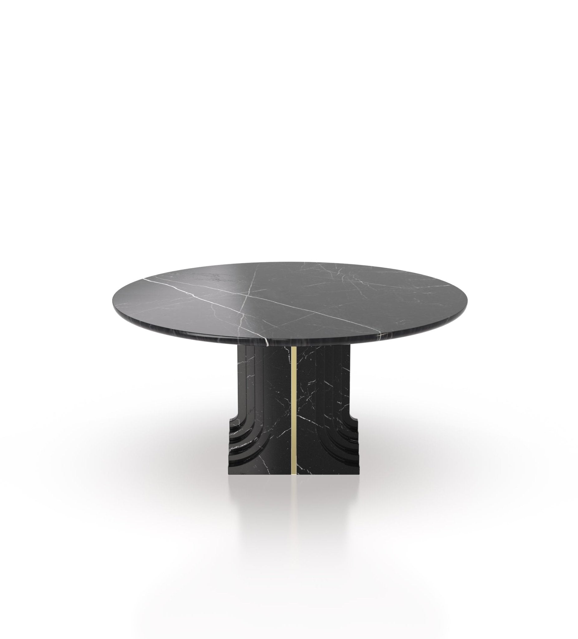 La Chloé 48 Marble Round Table Marble Couture - Zicana Boutique - 9