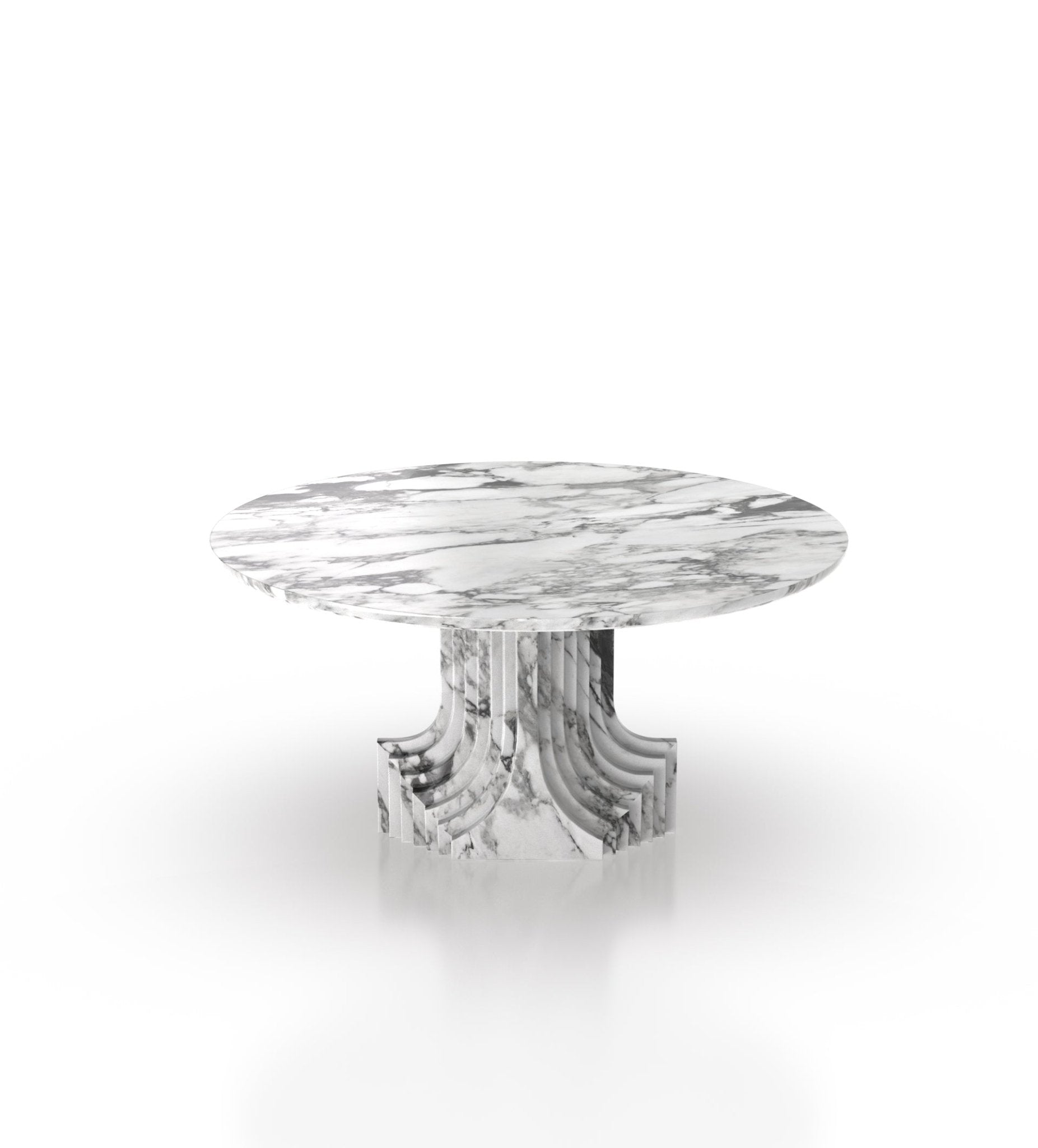 La Rondine Round Table Marble Couture - Zicana Boutique - 8