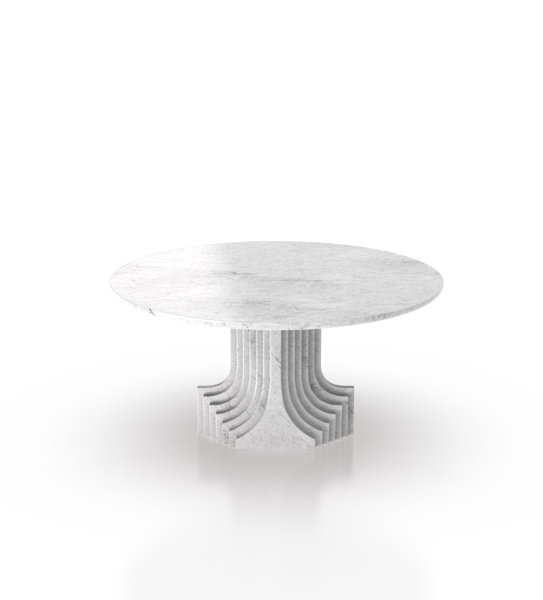 La Rondine Round Table Marble Couture - Zicana Boutique - 3