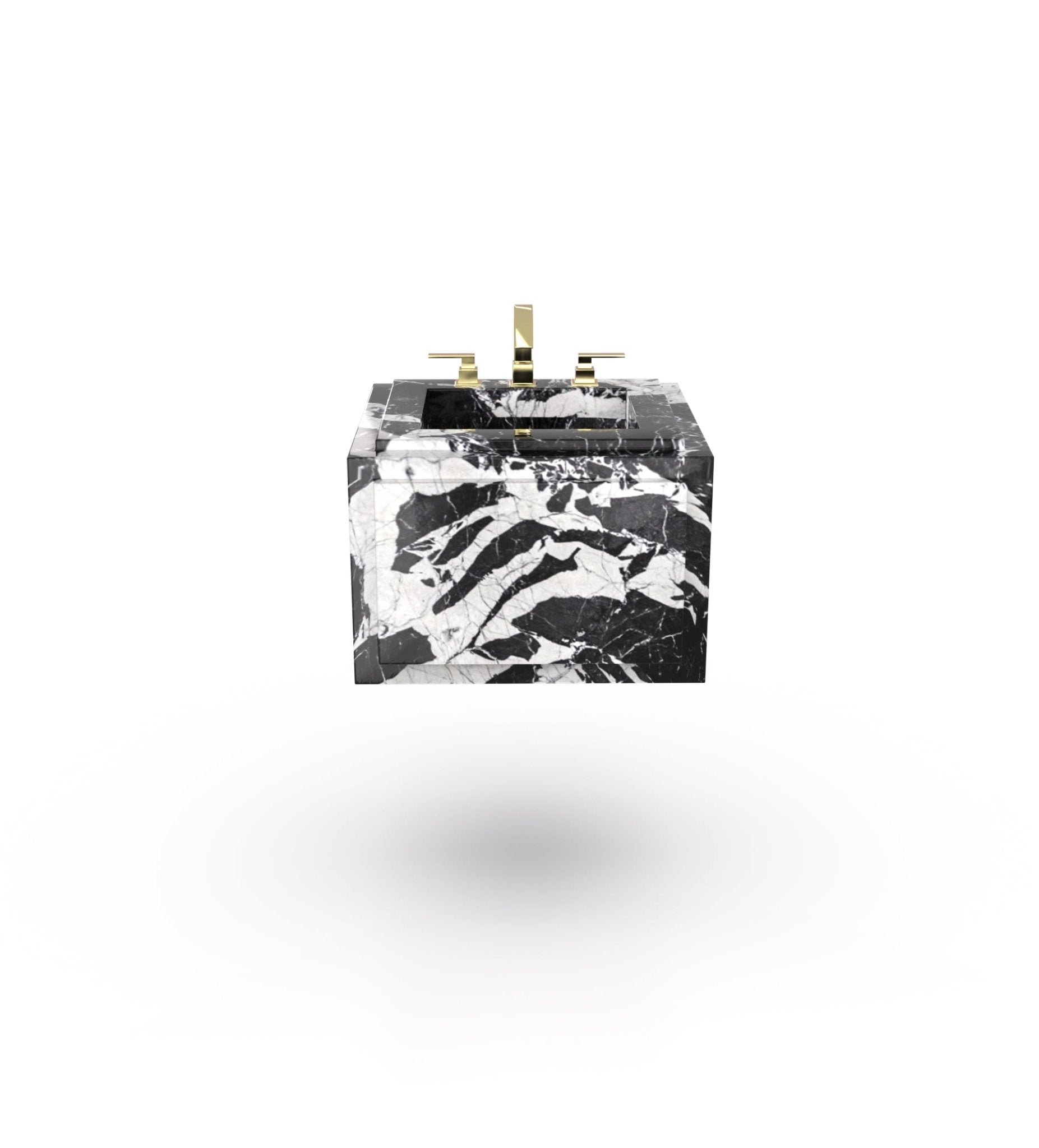 La Noa 24 Marble Floating Sink Marble Couture - Zicana Boutique - 15