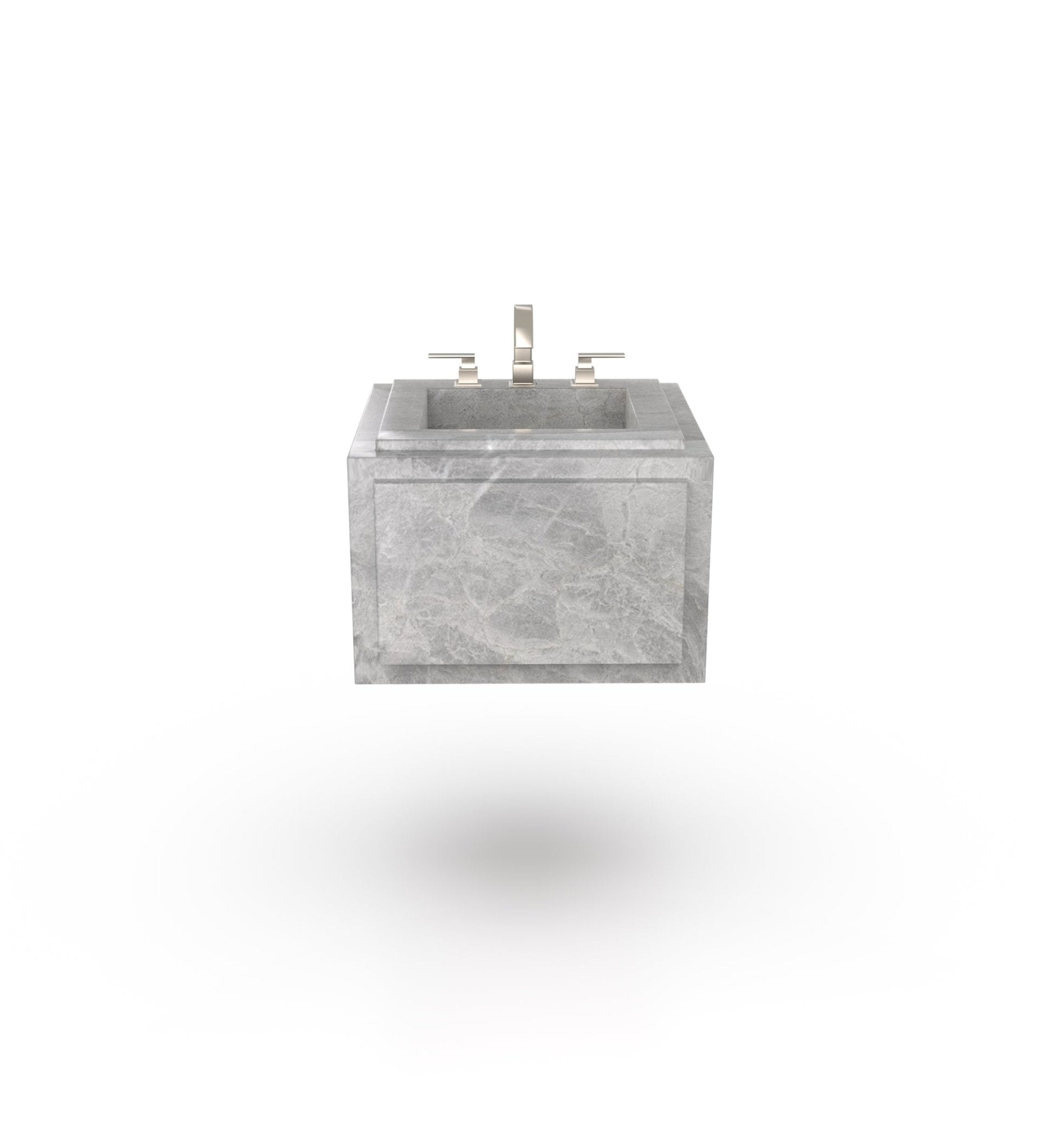 La Noa 24 Marble Floating Sink Marble Couture - Zicana Boutique - 14