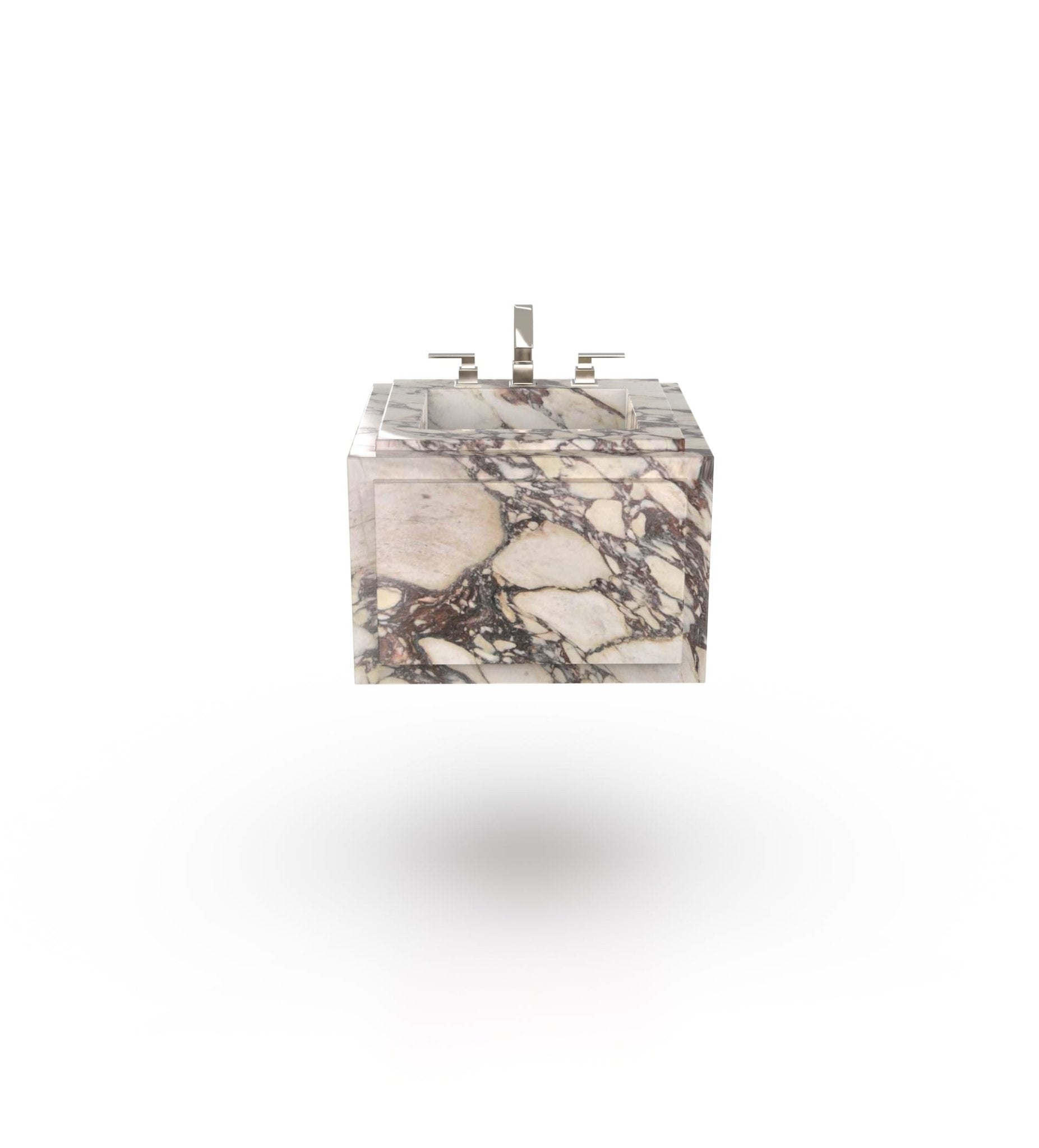 La Noa 24 Marble Floating Sink Marble Couture - Zicana Boutique - 9