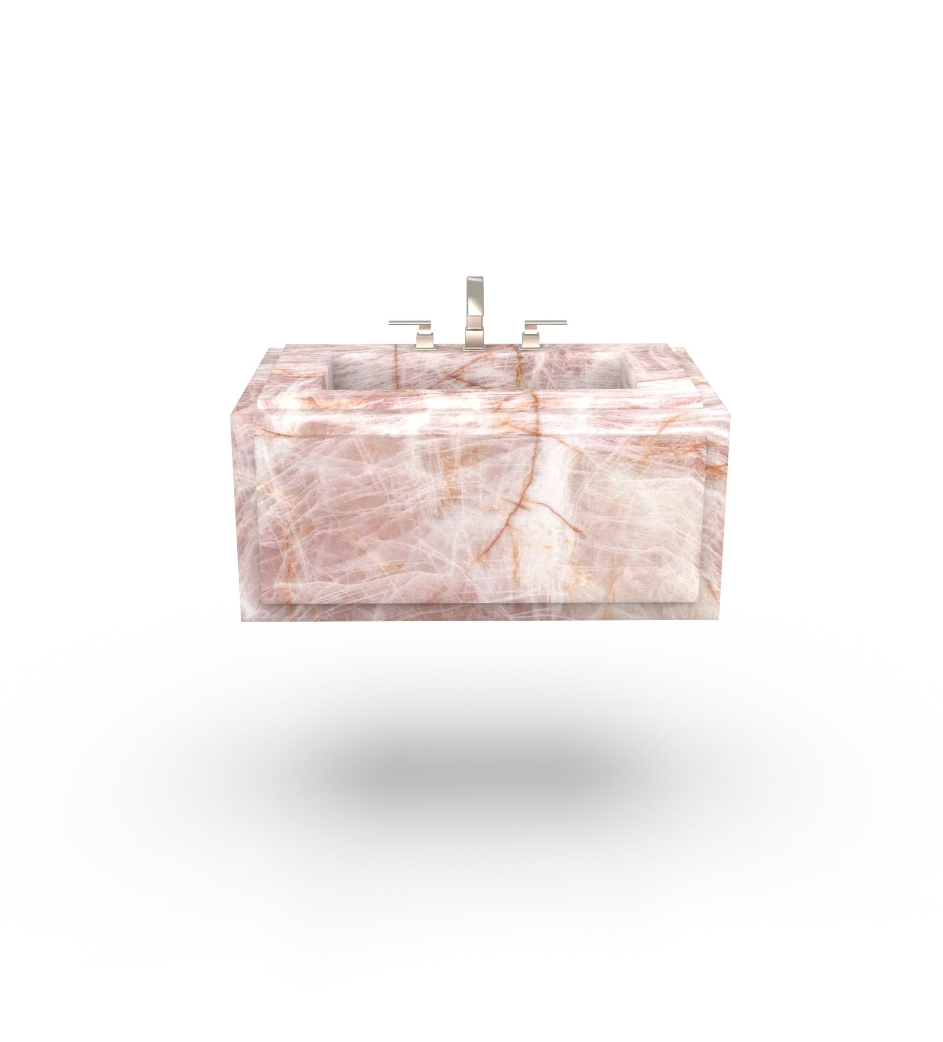 La Noa 36 Marble Floating Sink Marble Couture - Zicana Boutique - 16
