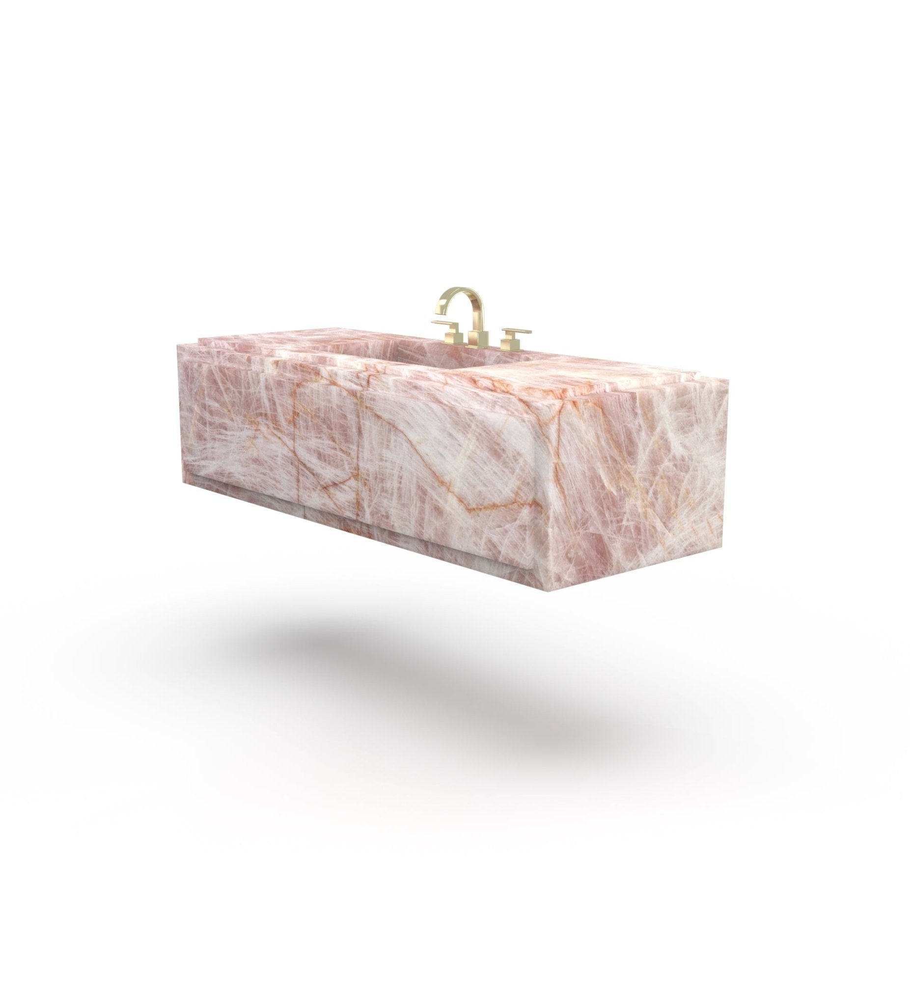 La Noa 60 Marble Floating Sink Marble Couture - Zicana Boutique - 10