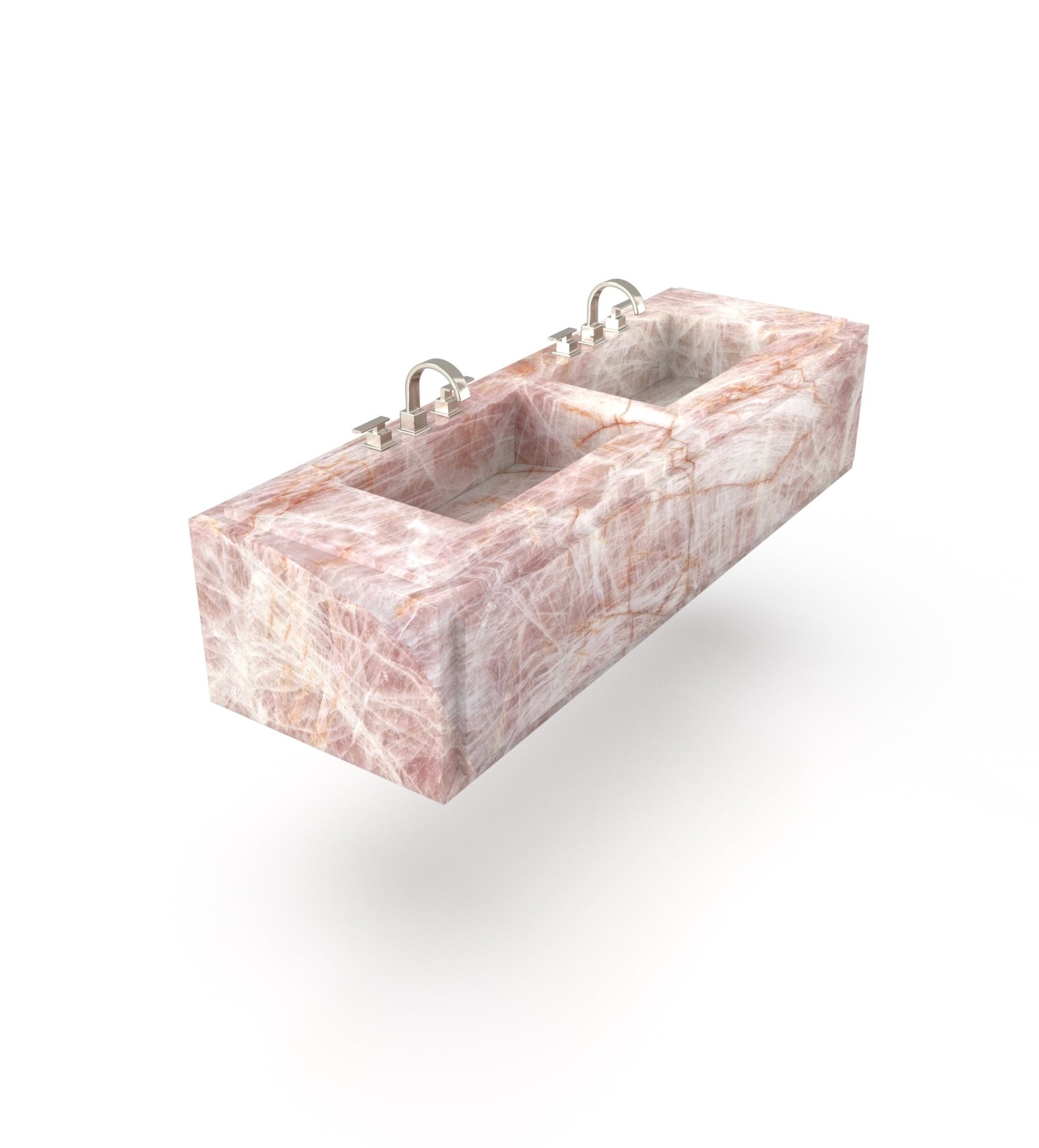 La Noa 72 Marble Floating Sink Marble Couture - Zicana Boutique - 14