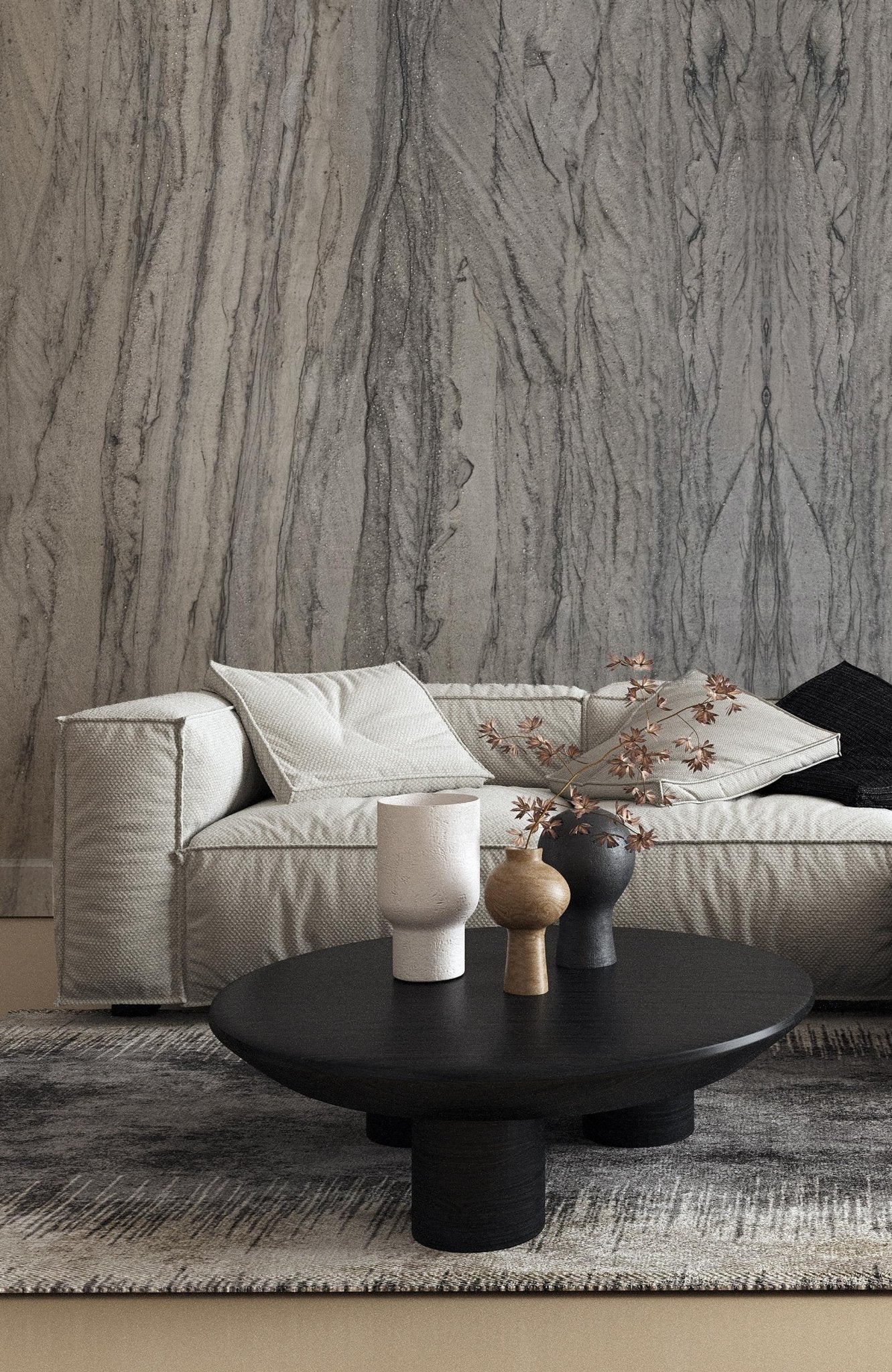 London Smoke Quartzite Zicana Boutique - Zicana Boutique - 2