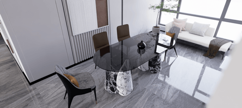 Lotus Dining Table - Zicana Boutique - 8