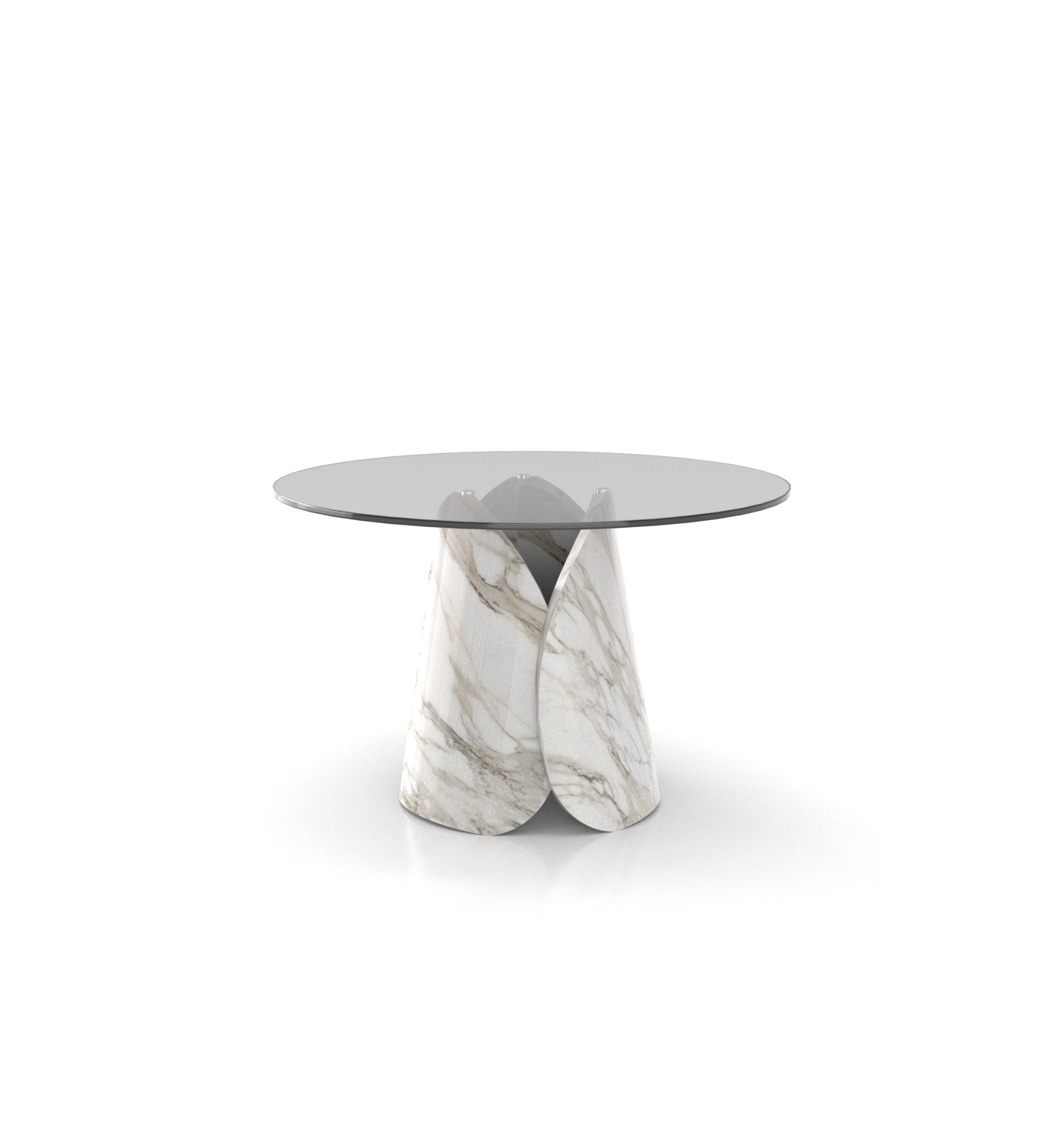 Lotus Round Dining Table Marble Couture - Zicana Boutique - 2