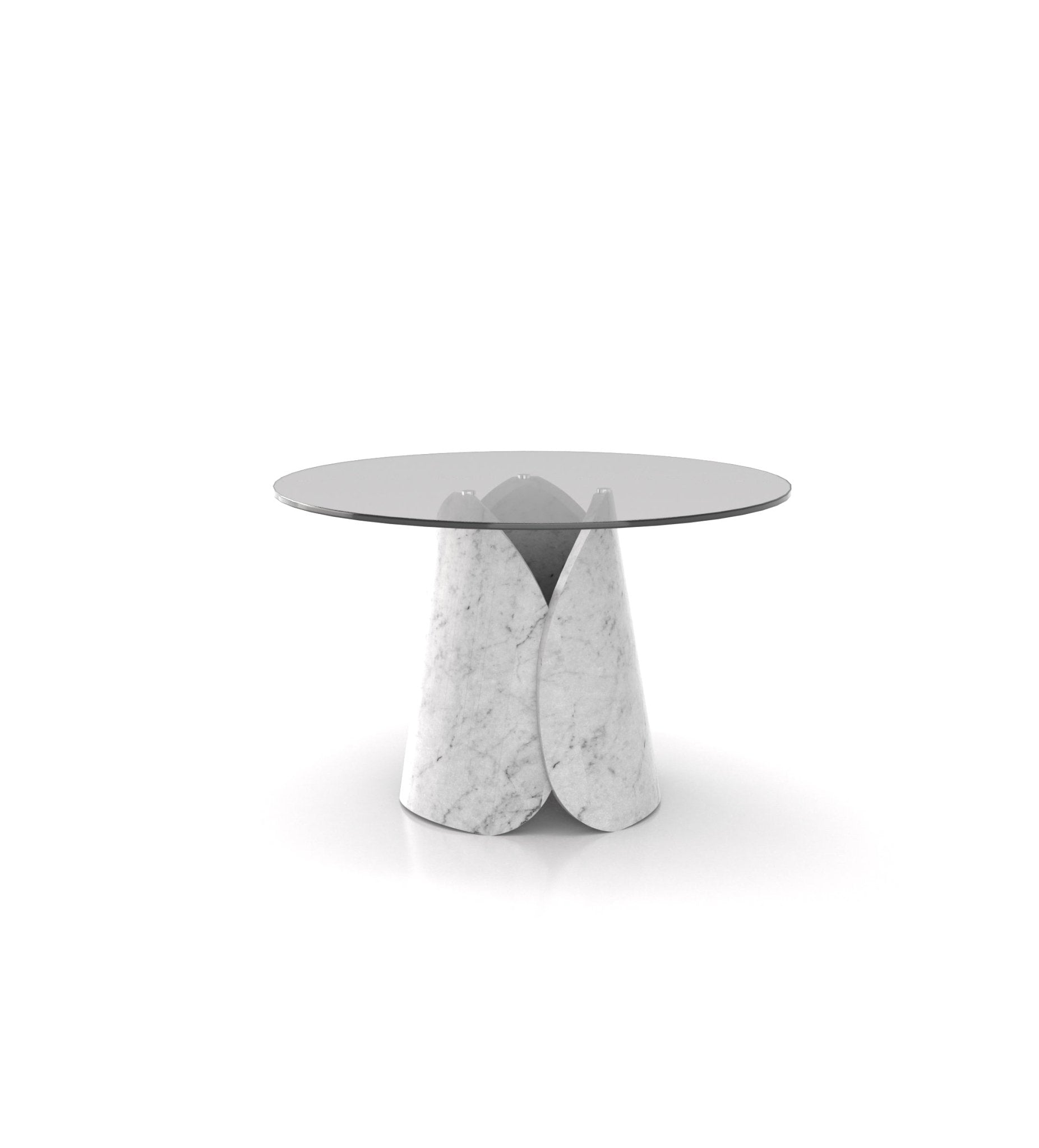 Lotus Round Dining Table Marble Couture - Zicana Boutique - 9