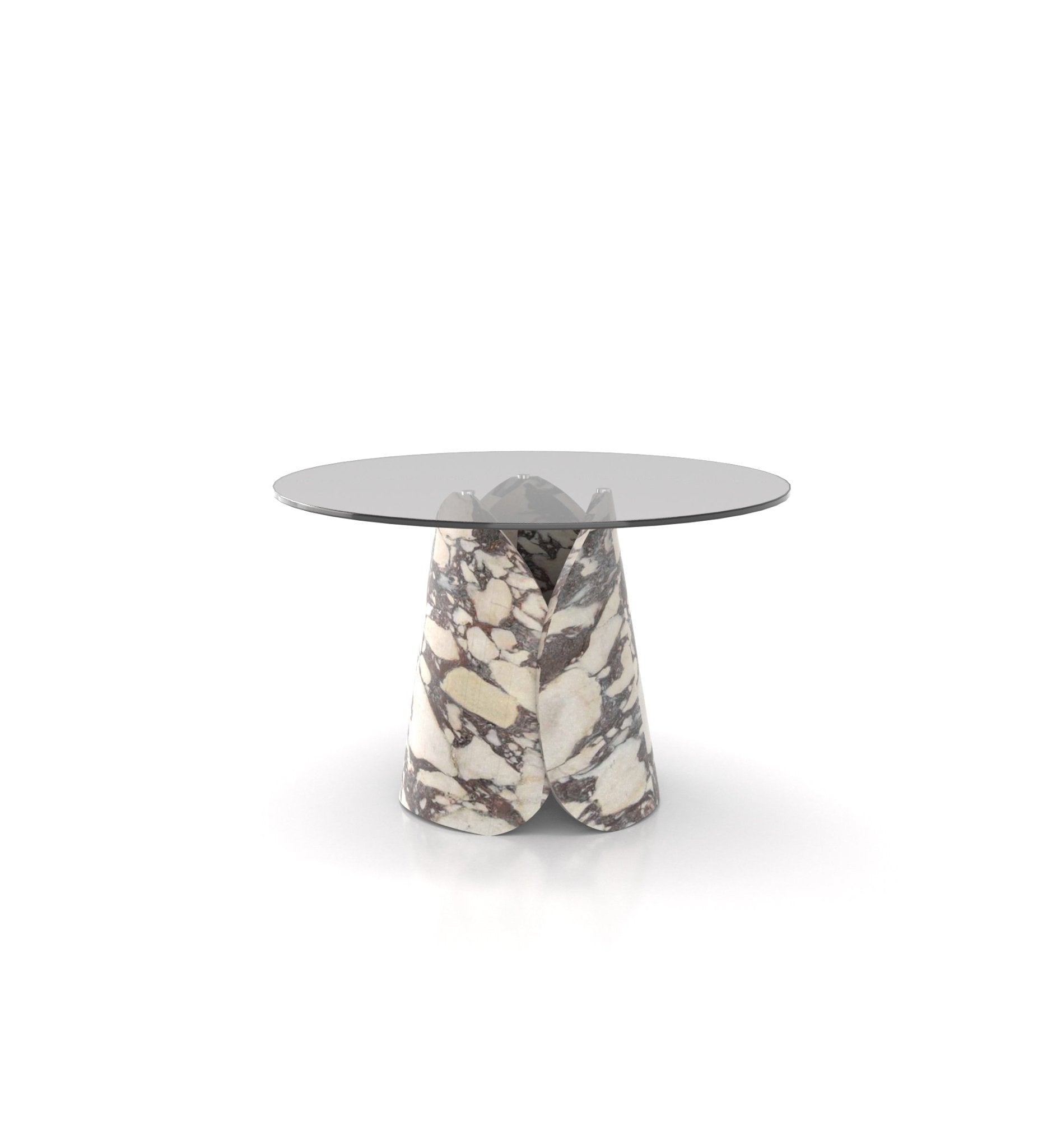 Lotus Round Dining Table Marble Couture - Zicana Boutique - 4