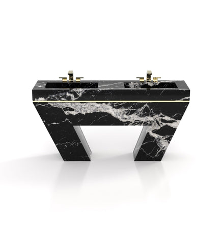 Luxor Pedestal Sink - Zicana Boutique - 7