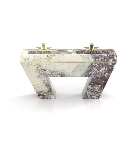 Luxor Pedestal Sink - Zicana Boutique - 4