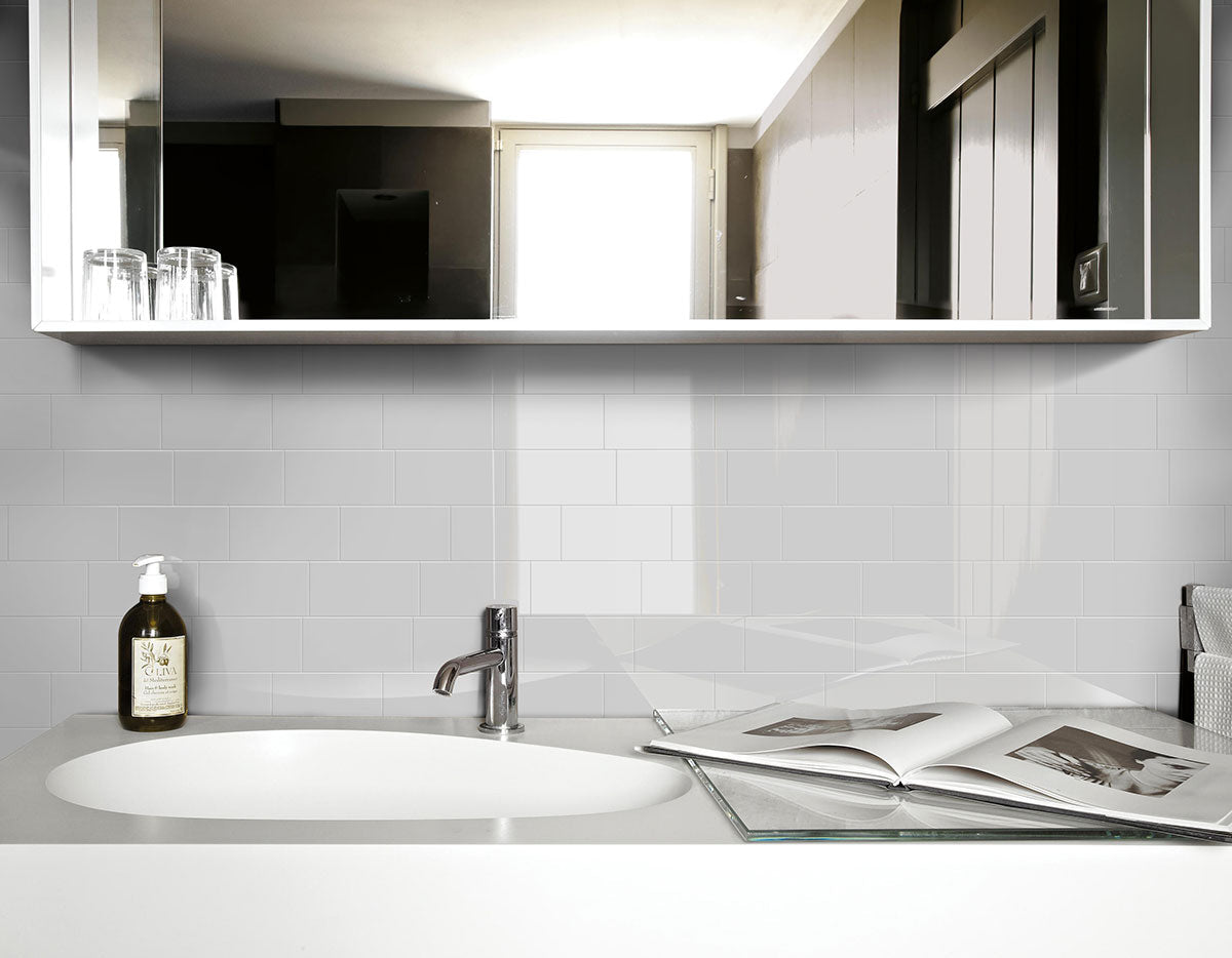Metro White Porcelain MSI Field Tiles 3" X 6" MSI - Zicana Boutique - 5