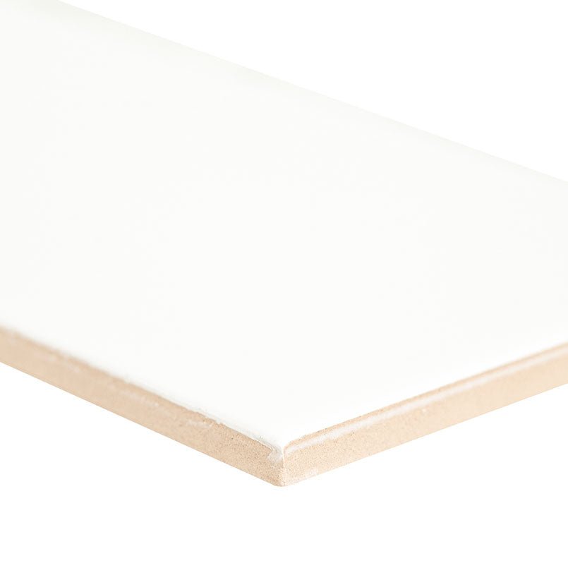 Metro White Porcelain MSI Field Tiles 4" X 12" MSI - Zicana Boutique - 3