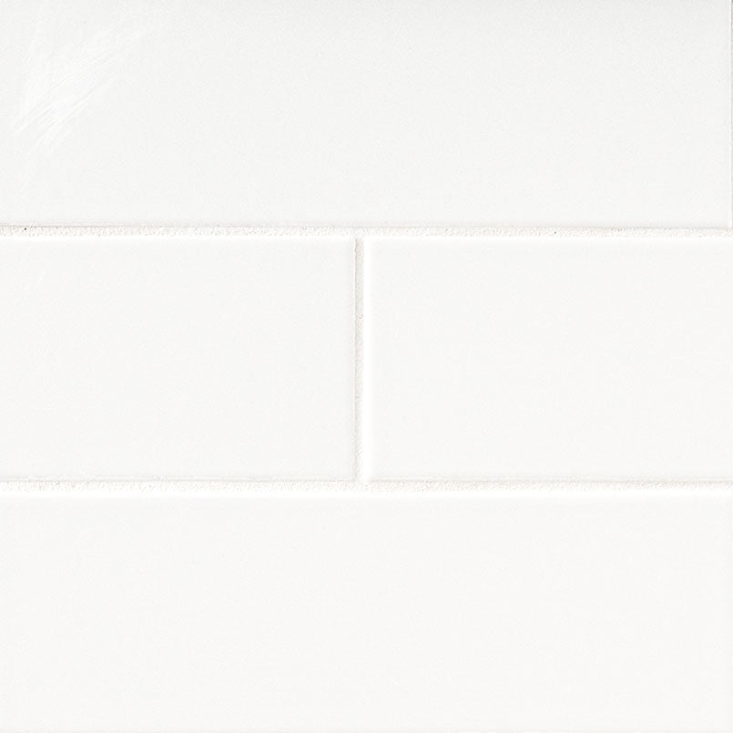 Metro White Porcelain MSI Field Tiles 4" X 16" MSI - Zicana Boutique - 1