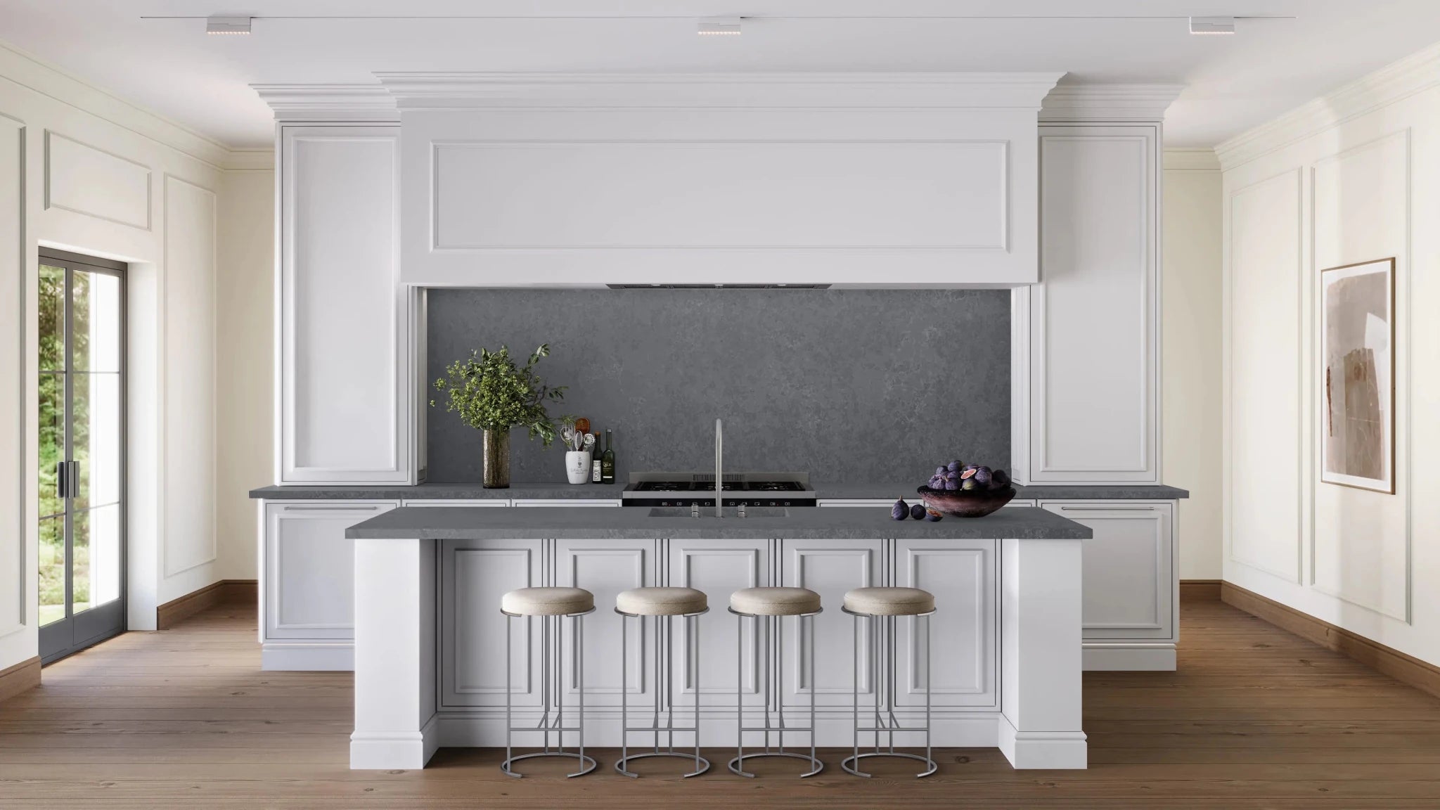 Midnight Mist PentalQuartz Architectural Surfaces - Zicana Boutique - 4