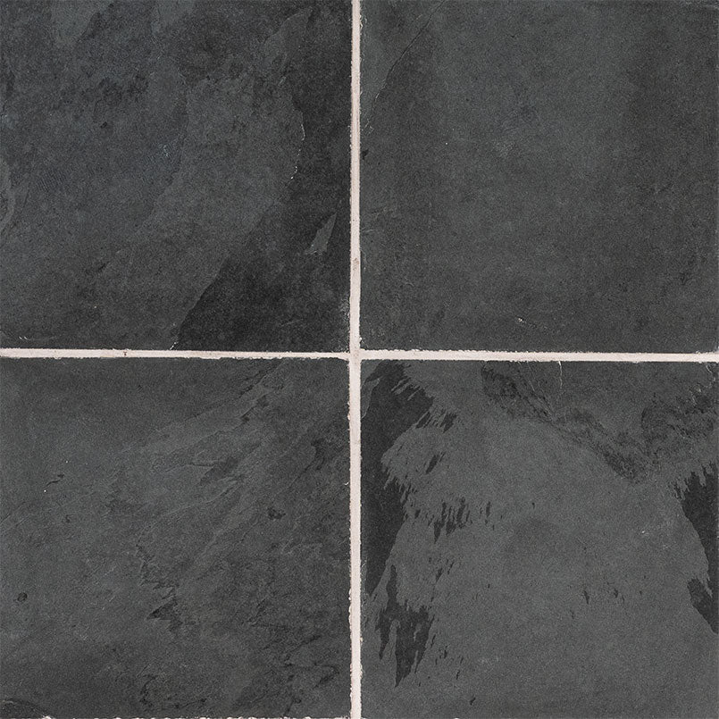 Montauk Black Slate MSI Field Tiles 12" X 12" MSI - Zicana Boutique - 1