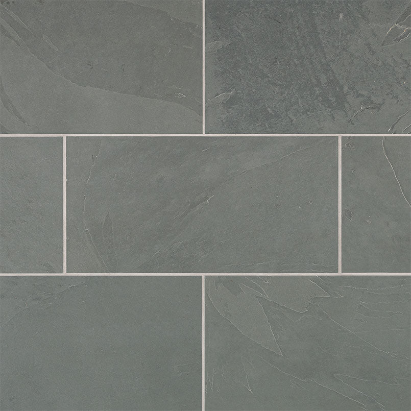 Montauk Blue Slate MSI Field Tiles 12" X 24" MSI - Zicana Boutique - 1