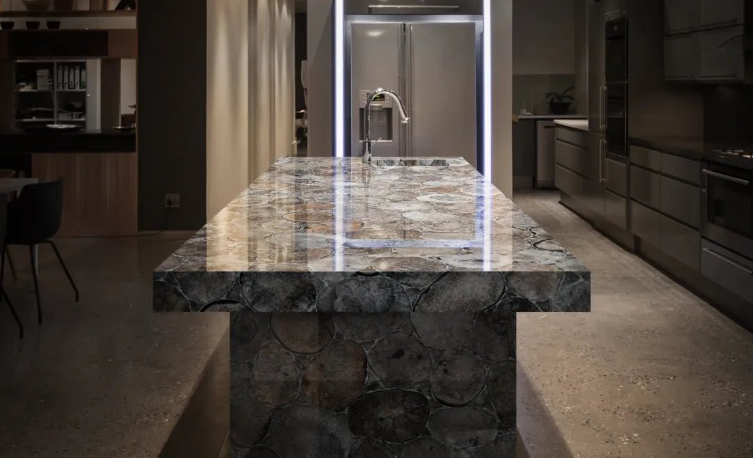 Moon Agate Precious Stone Zicana Boutique - Zicana Boutique - 2